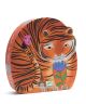 Tiger's Walk 24pc Silhouette Jigsaw Puzzle