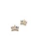 Jules Crown Pastel Stud Earrings