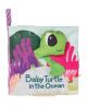 Baby Turtle in the Ocean Fabric  Book
