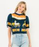 Navy Horse Sweater