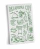 Oklahoma City Bucket List Tea Towel