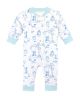 Toile De Jouy Blue Zipper Coverall