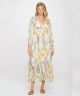 Valley Teal Tula Maxi Dress