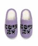 Lavender Howdy Slippers