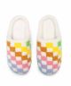 Rainbow Checkered Slippers