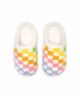 Rainbow Checkered Kids Slippers