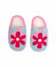 Kids Retro Flowers Slippers