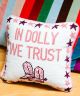 Trust Dolly Needlepoint Pillow
