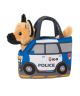 Police Car Pet Sak with German Shepard