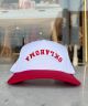 Upside Down Oklahoma Embroidered Vintage Hat