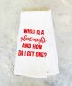 Silent Night Tea Towel