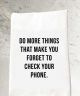 Do More Things Tea Towel