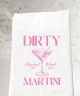 Dirty Martini Social Club Tea Towel