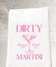 Dirty Martini Social Club Tea Towel