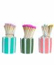 Stripy Match Stick Holders