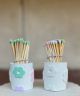 Flower Petal Match Stick Holders