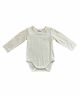 Cream Baby Long Sleeve Bodysuit