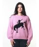 Vintage Inspired Cowboy and Horse Sweater