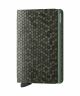 Green Hexagon Slimwallet