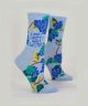 I Don't Not Want Wine Women's Crew Socks