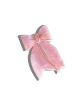 Pink Bow Claw Clip