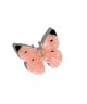 Cabbage Butterfly Hand-painted  Claw Hair Clip