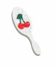 Cherry Acetate Hand-Painted 2-1 Daily Hair Brush