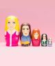 Women of Country Wooden Nesting Doll Set