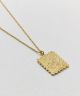 Floral Stamp Necklace