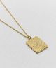 Floral Stamp Necklace