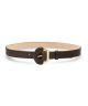  Mulholland Chocolate Leather Belt