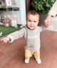 Stone Oklahoma Baby Sweater