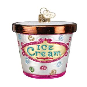 Ice Cream Carton Ornament