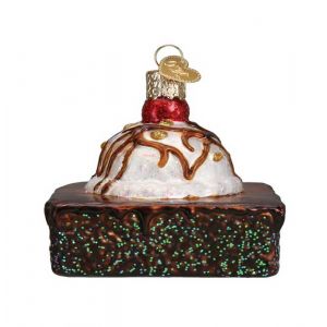 Brownie A La Mode Ornament