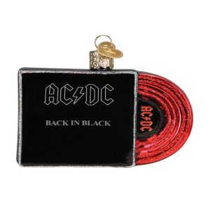 Back In Black Album Cover Ornament