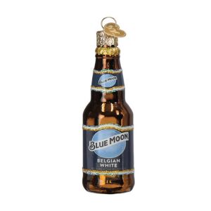 Blue Moon Bottle Ornament