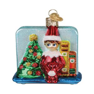 Scout Elf Storytime Ornament