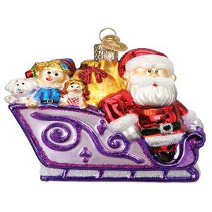 Santa And Friends Ornament