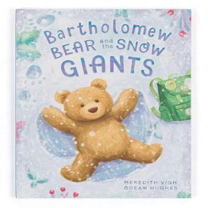 Jellycat Bartholomew Bear and the Snow Giants Book