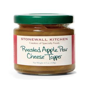 Roasted Apple Pear Cheese Topper