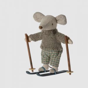 Big Brother Winter Mouse with Ski Set