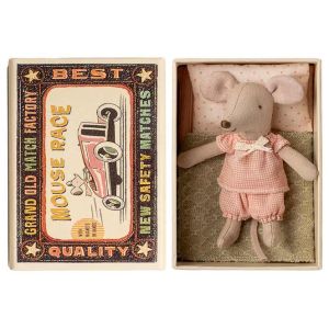 Little Sister Mouse in Matchbox
