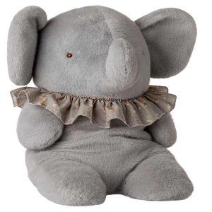 Big Blue Grey Elephant Plush