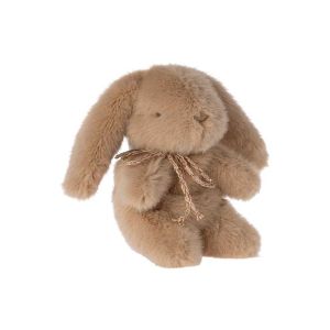 Mini Plush Cream Peach Bunny