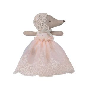 Baby Mouse in Powder Gown