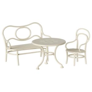 Off White Café Set for Mice