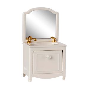 Off White Sink Dresser for Mouse