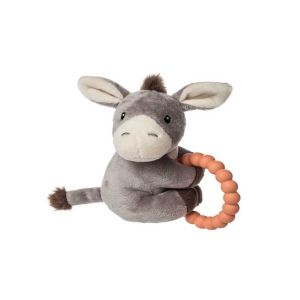 Dusty Donkey Teether Rattle