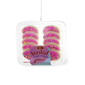 Deliciously Pink Soft Sugar Cookies Ornament