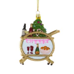 Holiday Bar Cart Ornament